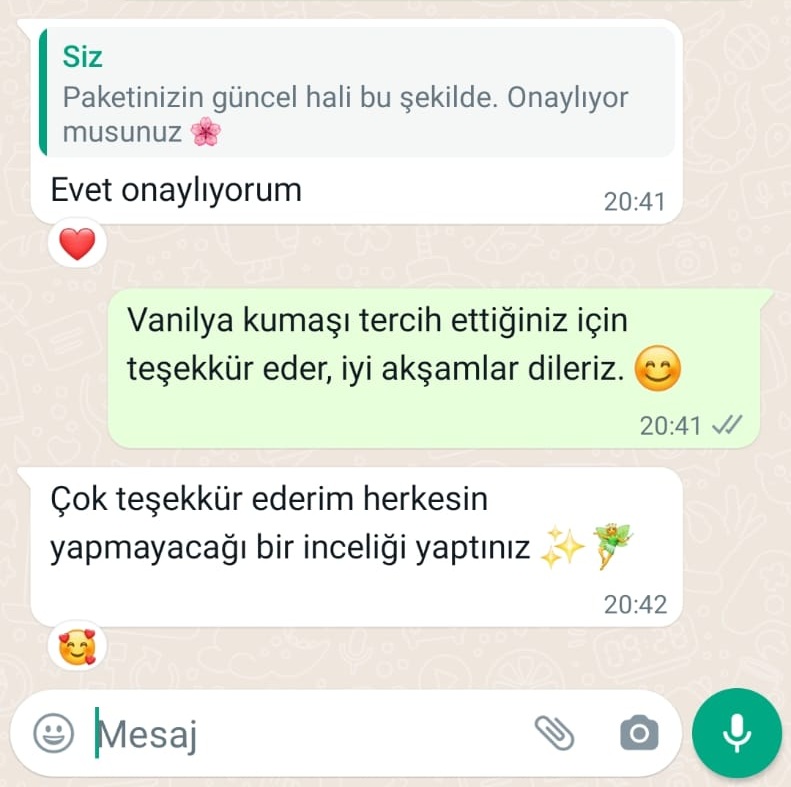 Müşteri memnuniyet mesajı 13