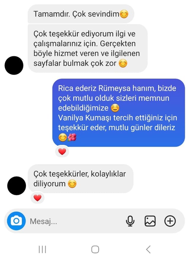Müşteri memnuniyet mesajı 6