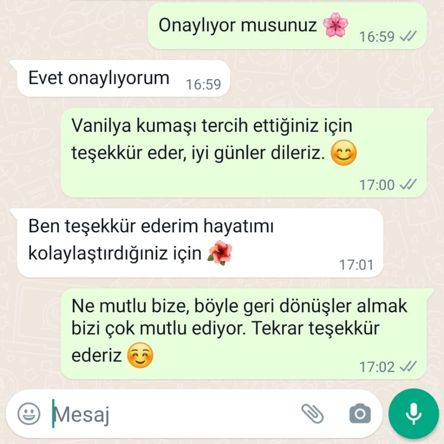 Müşteri memnuniyet mesajı 12